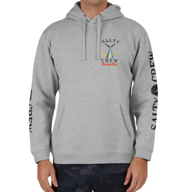 Salty Crew Tailed Hooded Fleece Grey Heather