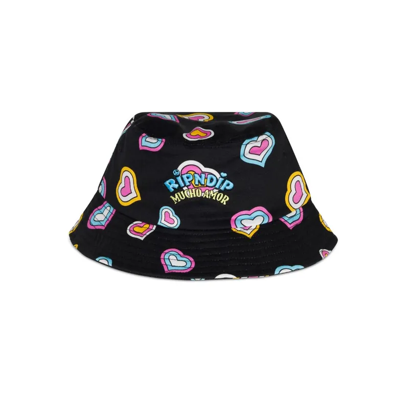 Ripndip x Walter Mercado Mucho Bucket Hat Black