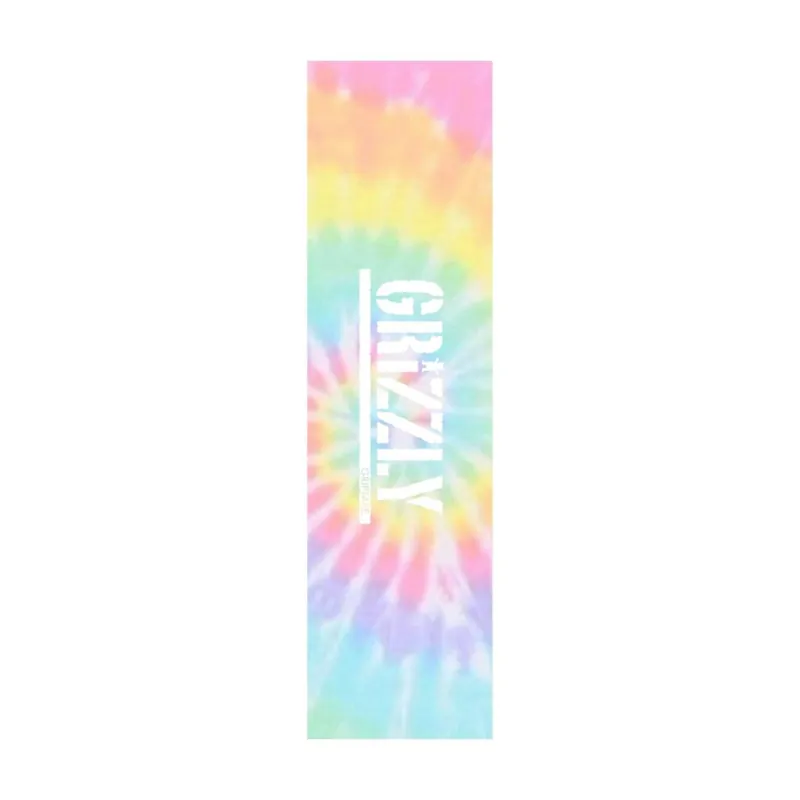 Grizzly Tie Dye Stampe Grip Pastel Colors