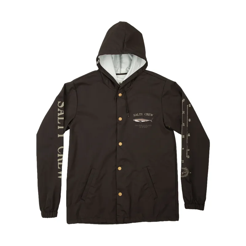 Salty Crew Bruce Snap Jacket Black