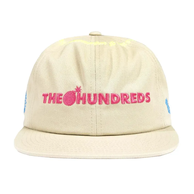 The Hundreds Impermanence Snapback Hat Khaki