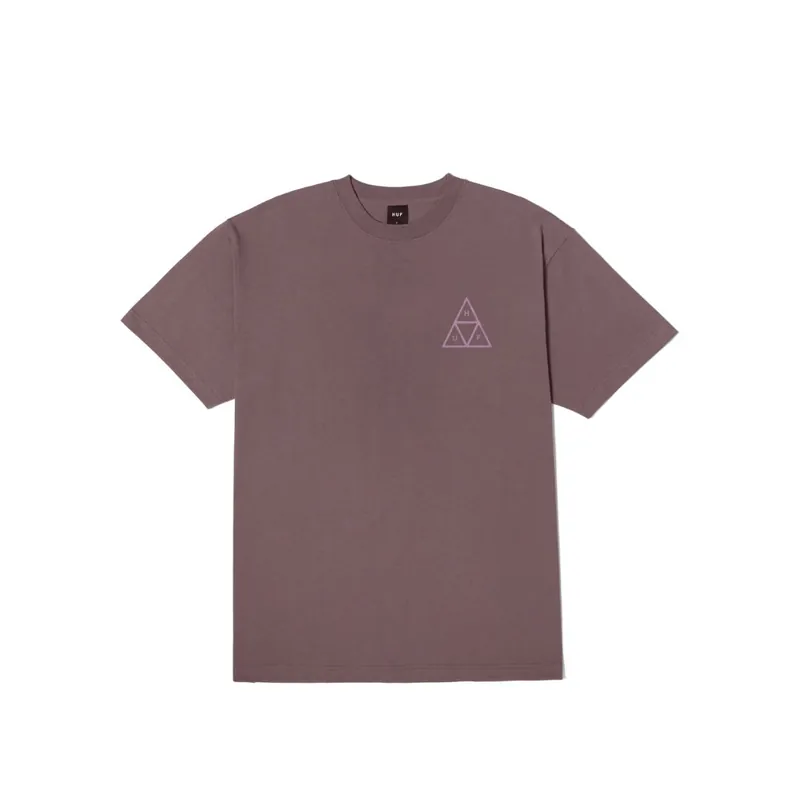HUF Set Triple Triangle Short Sleeve T-Shirt Light Plum