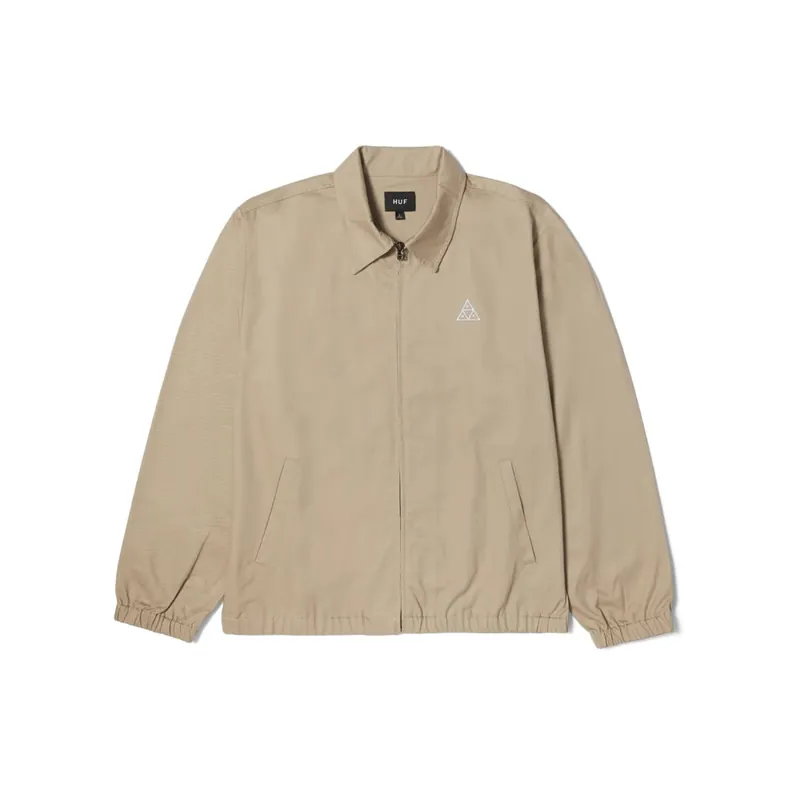 HUF Set Triple Triangle Shop Jacket Stone