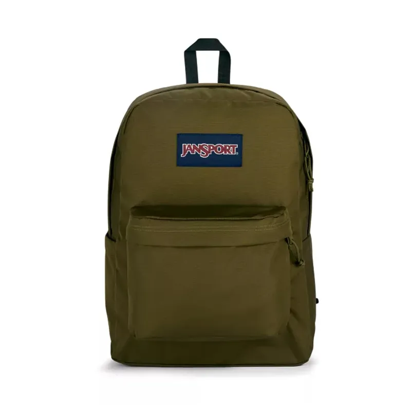 JanSport Superbreak Plus Back Pack Army Green