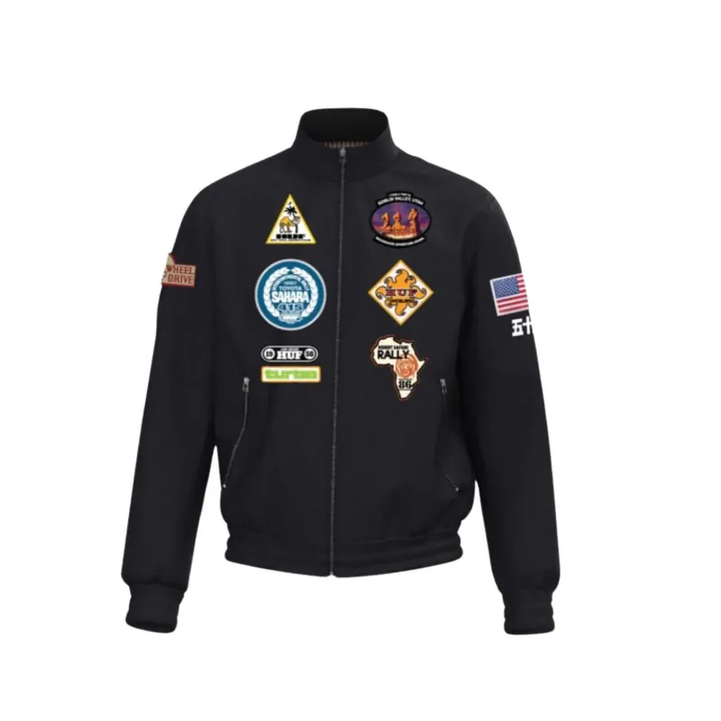 HUF x Toyota Overland Touring Jacket Black