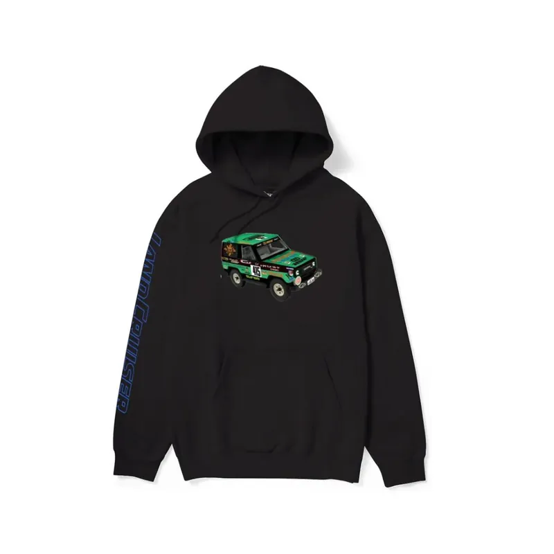 HUF x Toyota Sahara Rally Pullover Hoodie Black