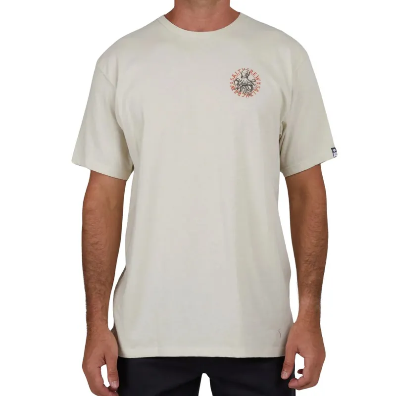 Salty Crew Tentacles Premium Short Sleeve T-Shirt Bone