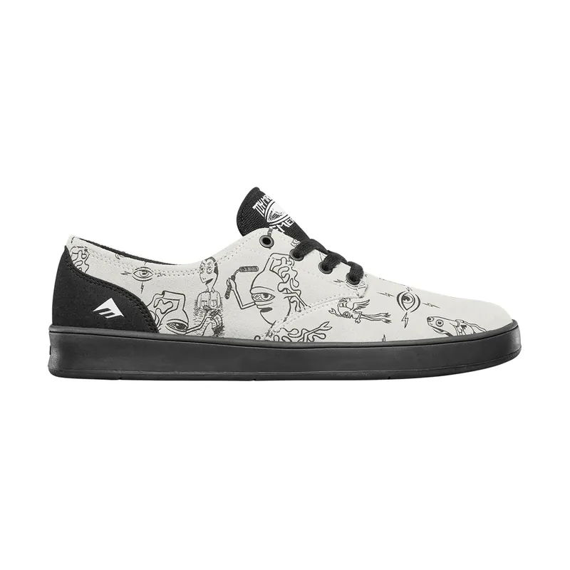 Emerica The Romero Laced x Toy Machine Tan Black