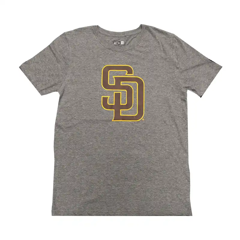 New Era San Diego Padres 2022 Batting Practice Short Sleeve T-Shirt Heather Grey