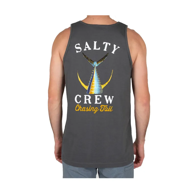 Salty Crew Tailed Tank Charcoal