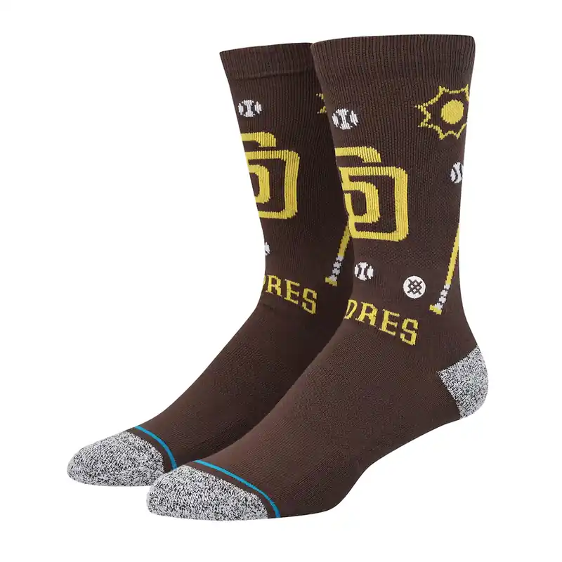 Stance SD Padres Landmark Sock Brown