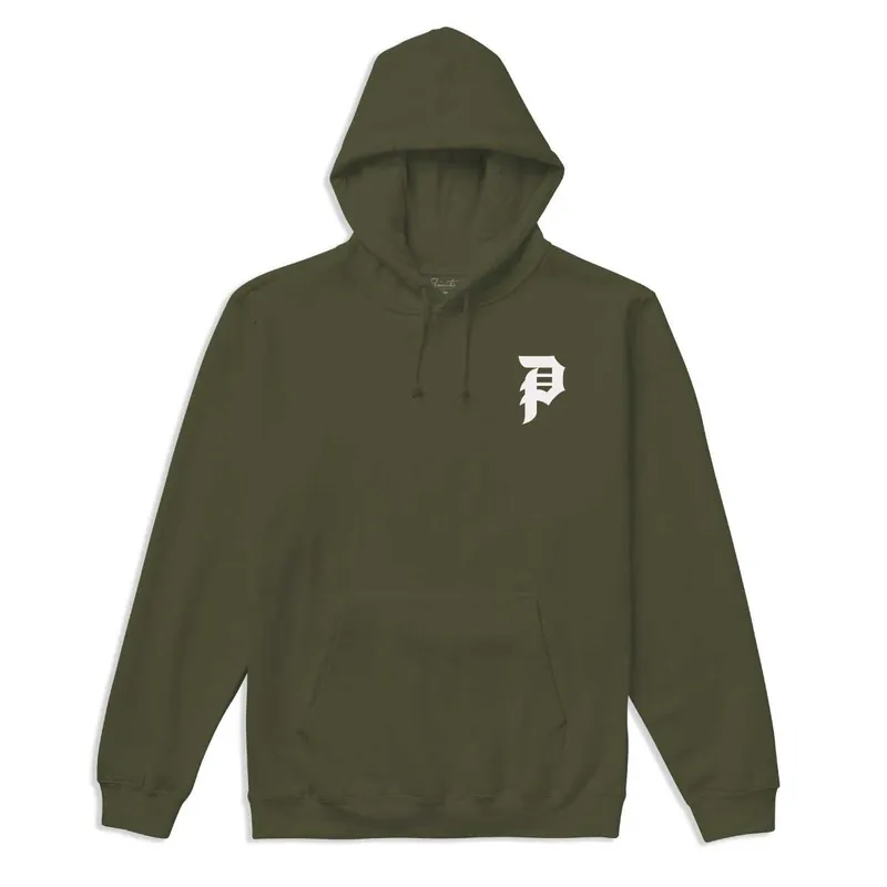 Primitive Victory Pullover Hoodie Olive Green