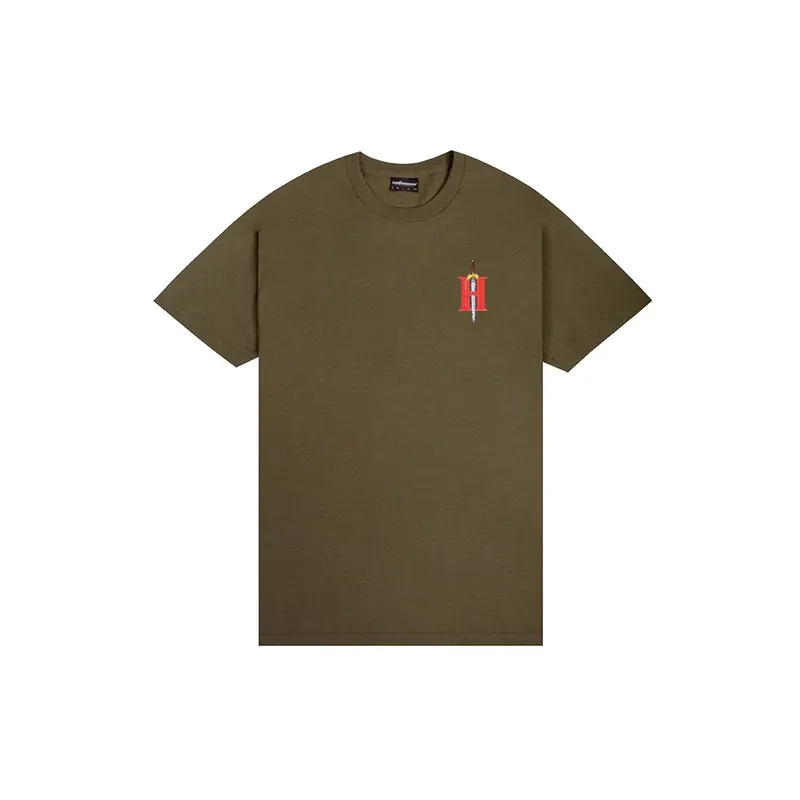 The Hundreds Linked Wildfire Zelda Short Sleeve T-Shirt Military Green