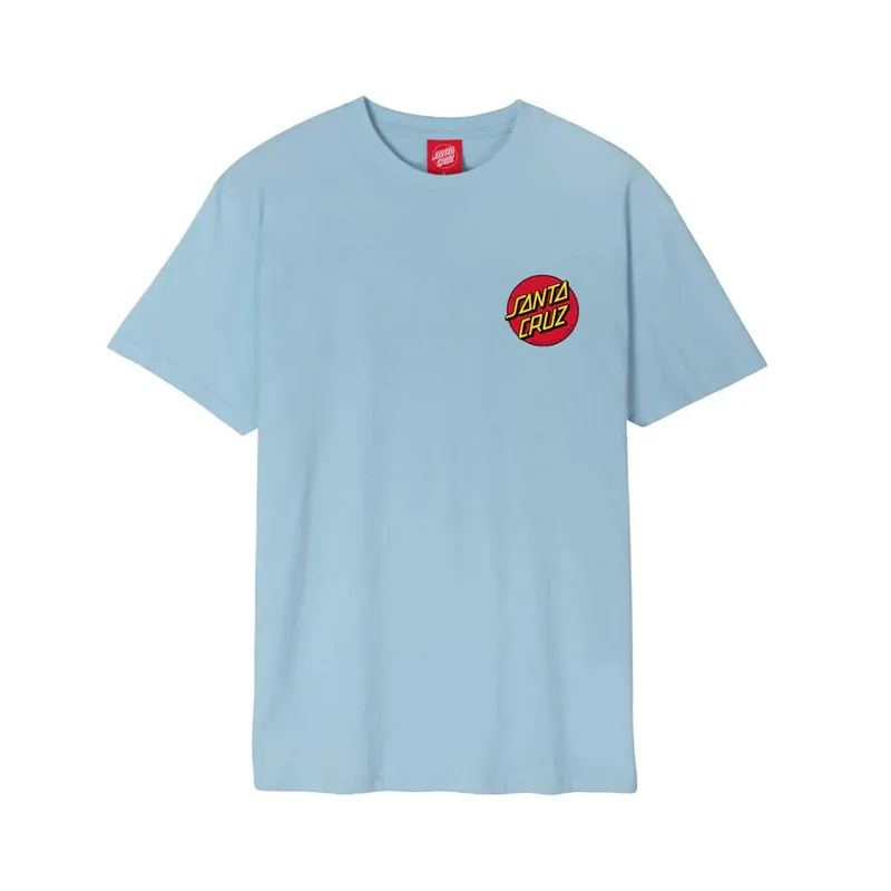 Santa Cruz Classic Dot Short Sleeve T-Shirt Light Blue