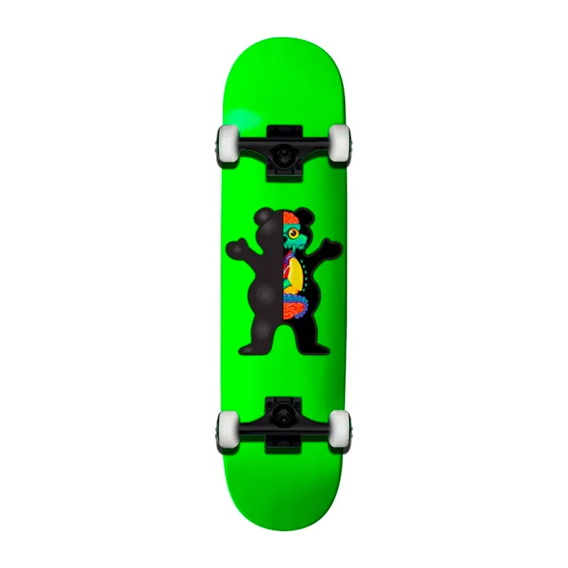 Grizzly Use Your Brain Complete Deck Neon Green