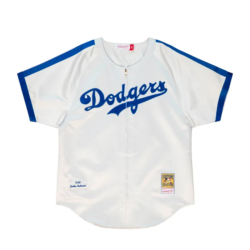 Mitchell & Ness Los Angeles Dodgers Authentic 1949 Jersey Jackie Robinson White