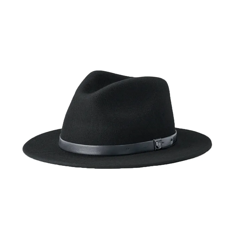 Brixton Messer Fedora Black Black