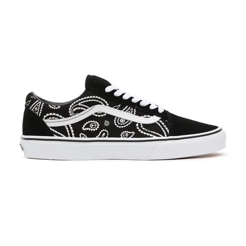 Vans Peace Paisley Old Skool Black True White