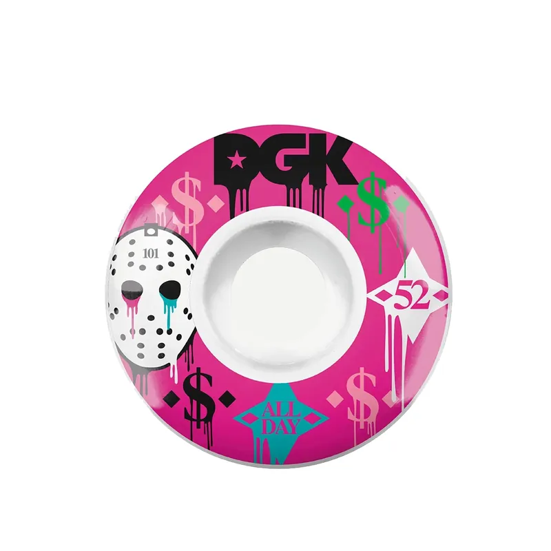 DGK Monogram Wheels Pink 52mm