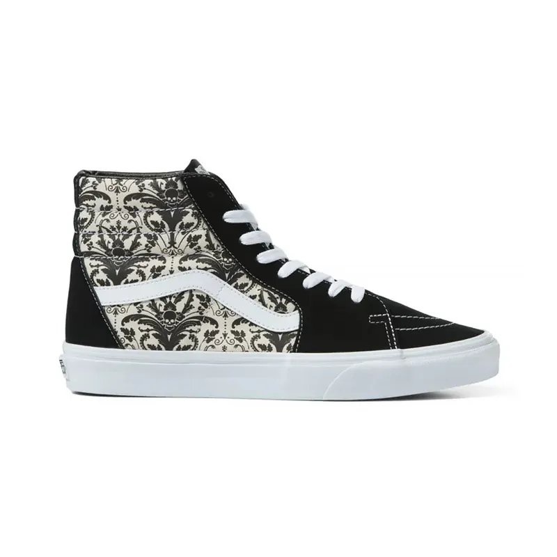 Vans Sk8-Hi Tapestry Black Bone White