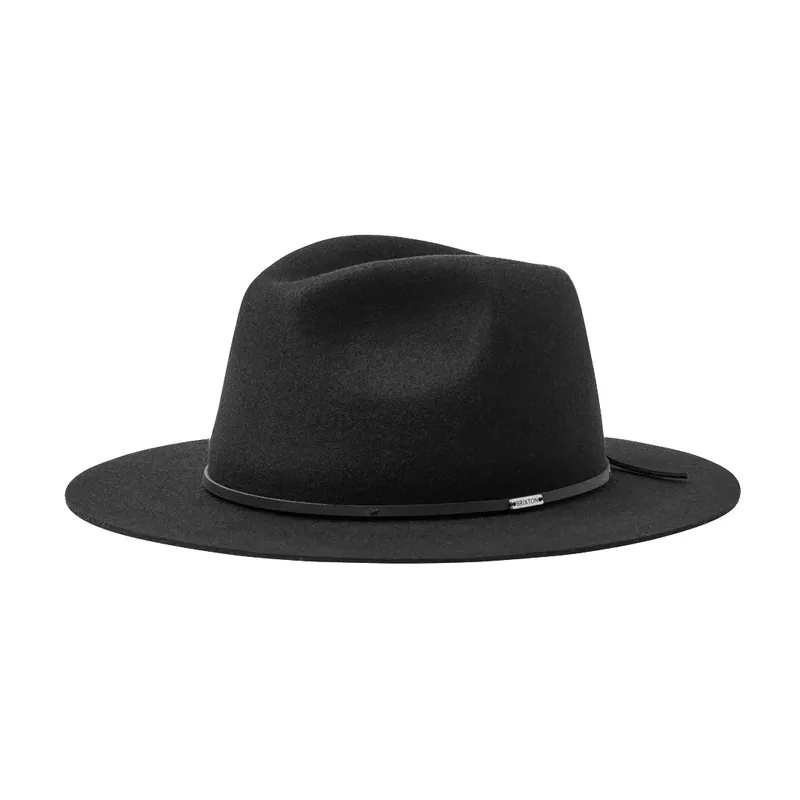 Brixton Wesley Fedora Black