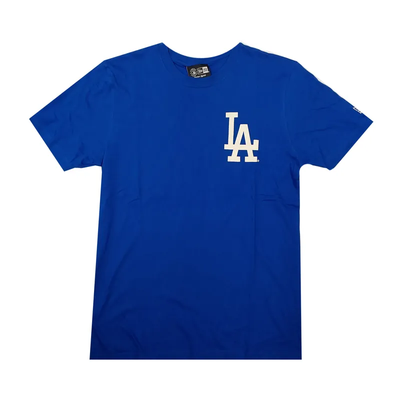 New Era Los Angeles Dodgers World Series 2020 Short Sleeve T-Shirt Dark Royal Blue