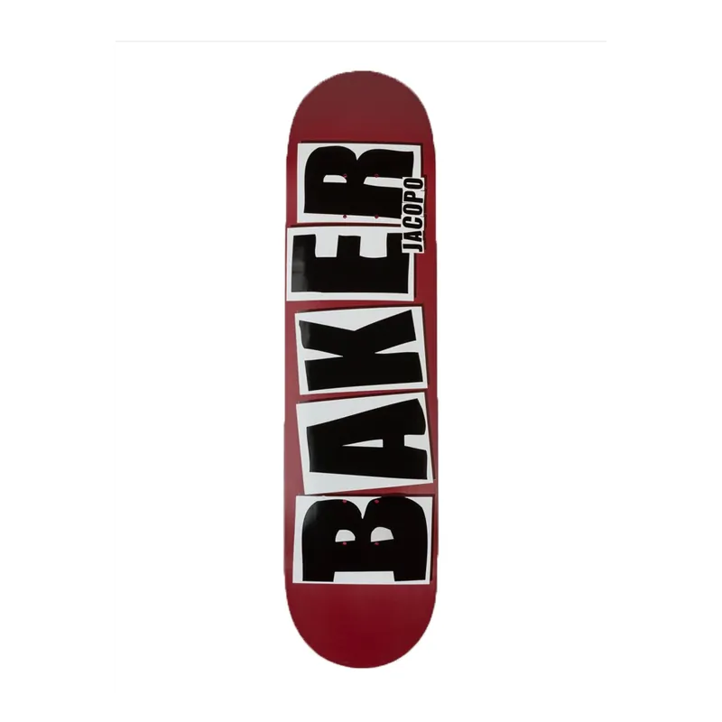 Baker JC Brand Name Deck Maroon - Bakerboys Distribution