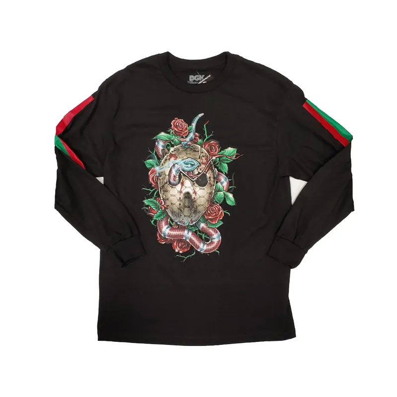 DGK Serpent Long Sleeve T-Shirt Black