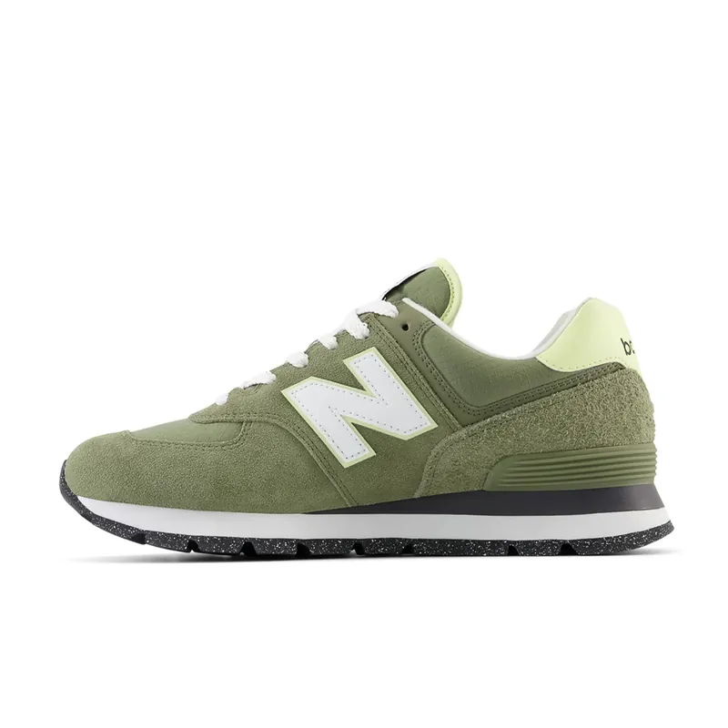 New Balance 574 Rugged Shoe Green White
