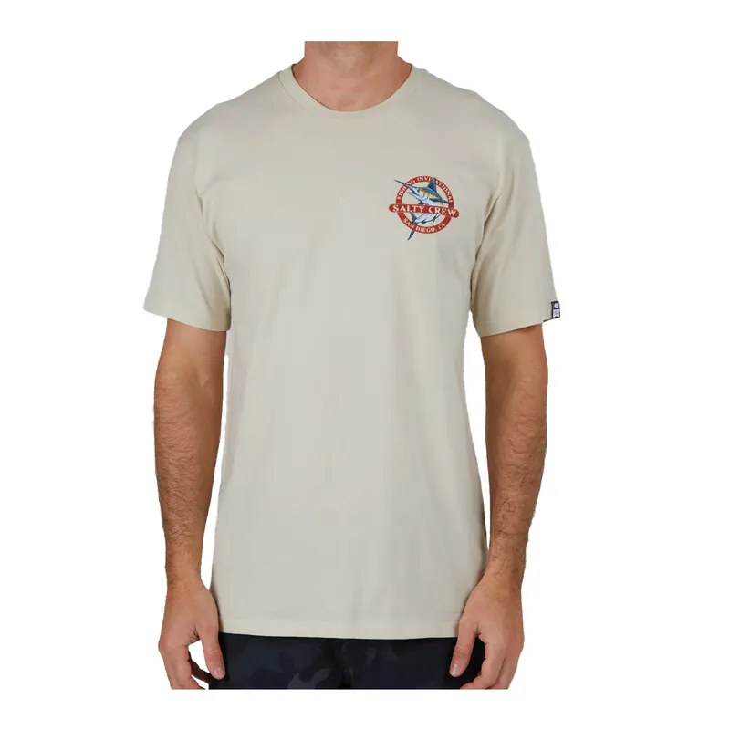 Salty Crew Interclub Premium Short Sleeve T-Shirt Bone