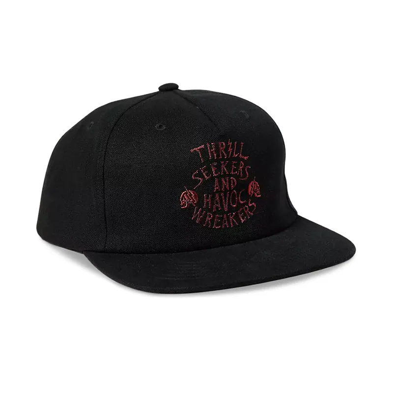 Fox No Contest Snapback Hat Black