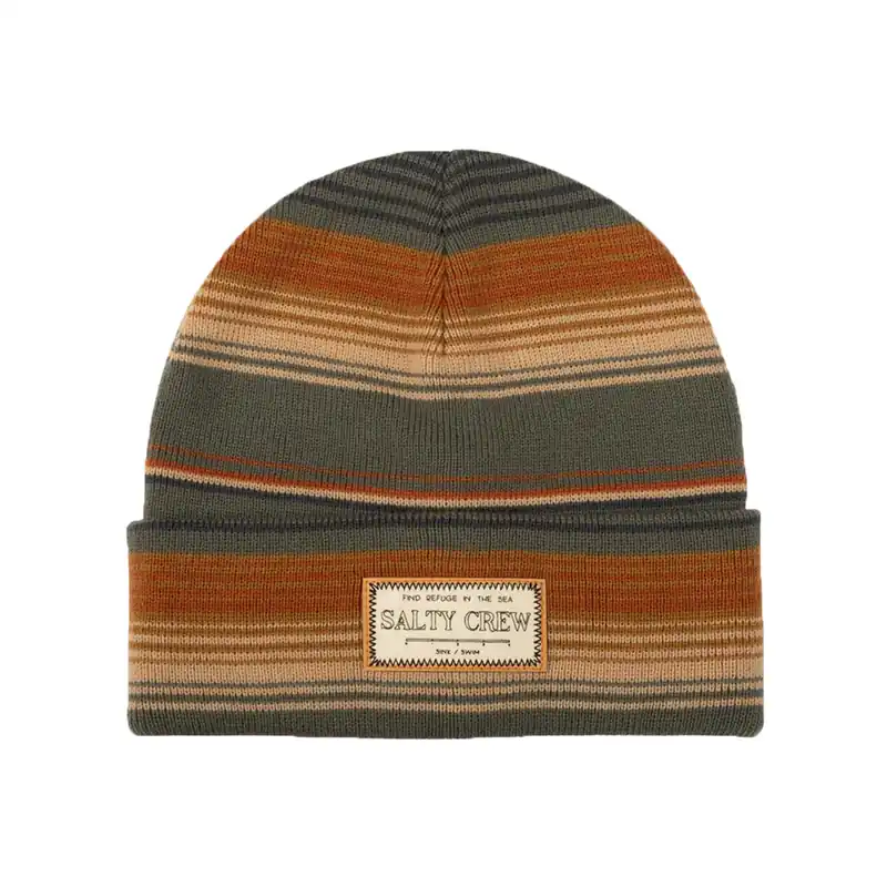 Salty Crew Mainland Beanie Moss
