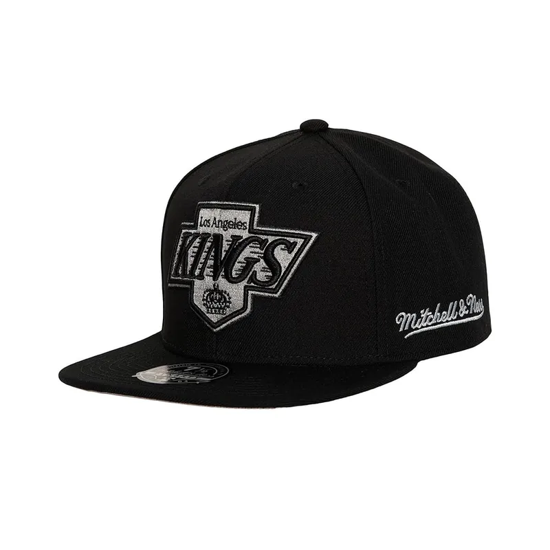 Mitchell & Ness Los Angeles Kings Vintage Fitted Hat Black