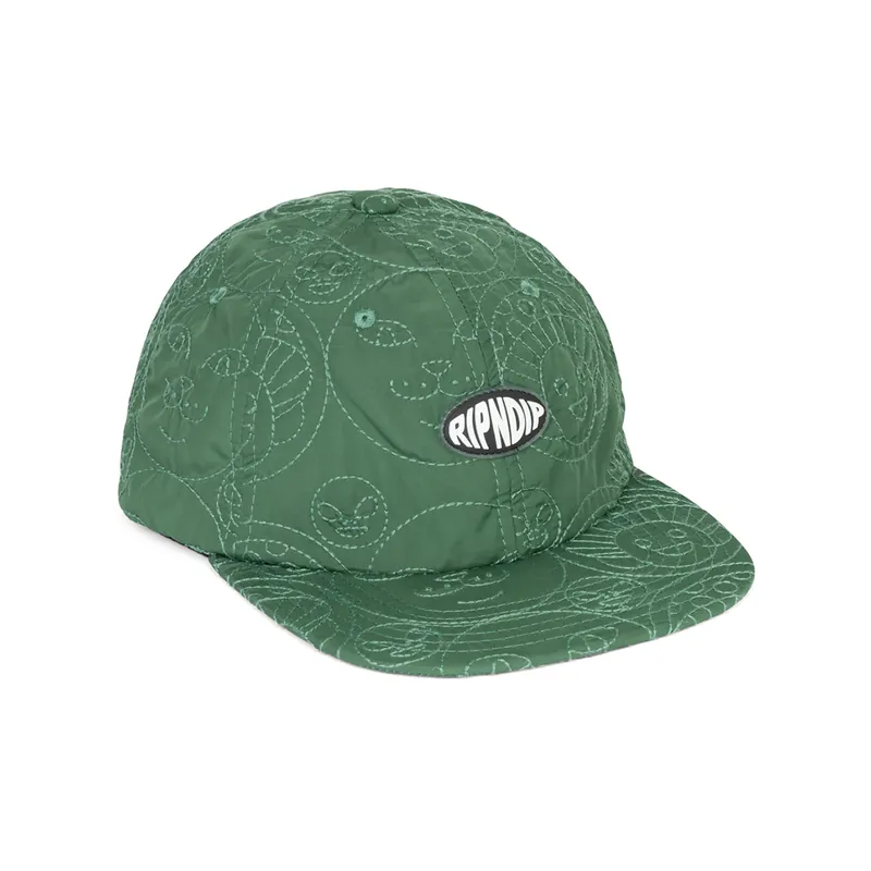 Rip N Dip Barry Bonds 6 Panel Strapback Hat Pine - RIPNDIP