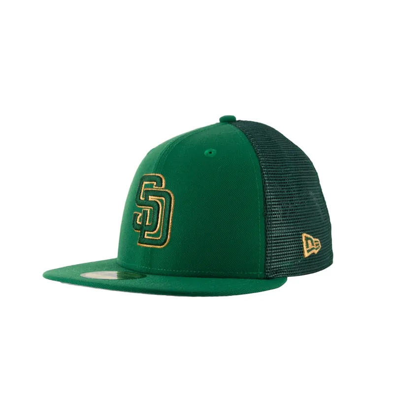 New Era 59Fifty San Diego Padres St. Patrick’s Day 2023 Fitted Hat Kelly Green