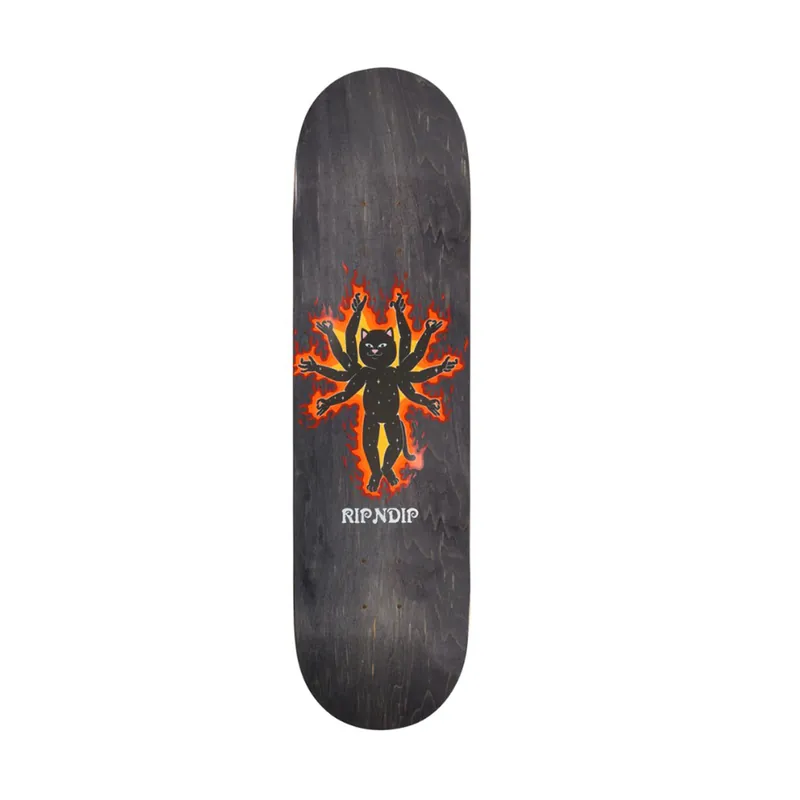 Ripndip Illusion Jerm Deck Black 8.25