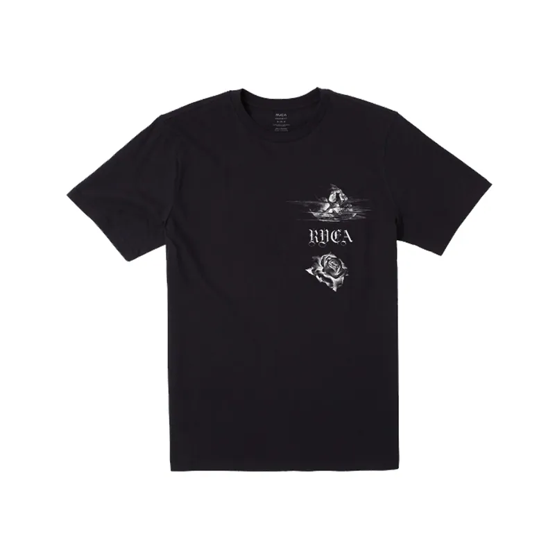 RVCA Tiger Beach x JeanJean Short Sleeve T-Shirt Black