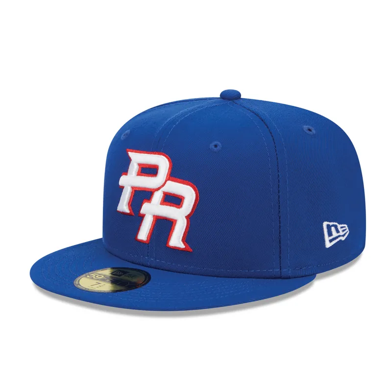 New Era 59Fifty World Baseball Classic 2023 Puerto Rico On Field Fitted Hat Blue