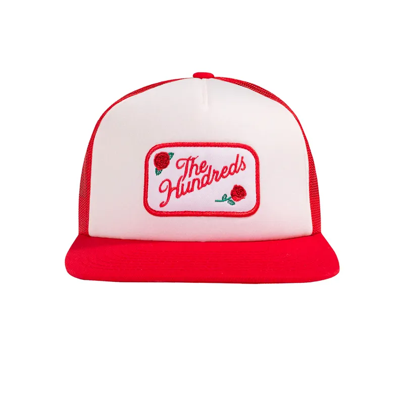 The Hundreds Garage Trucker Hat Red