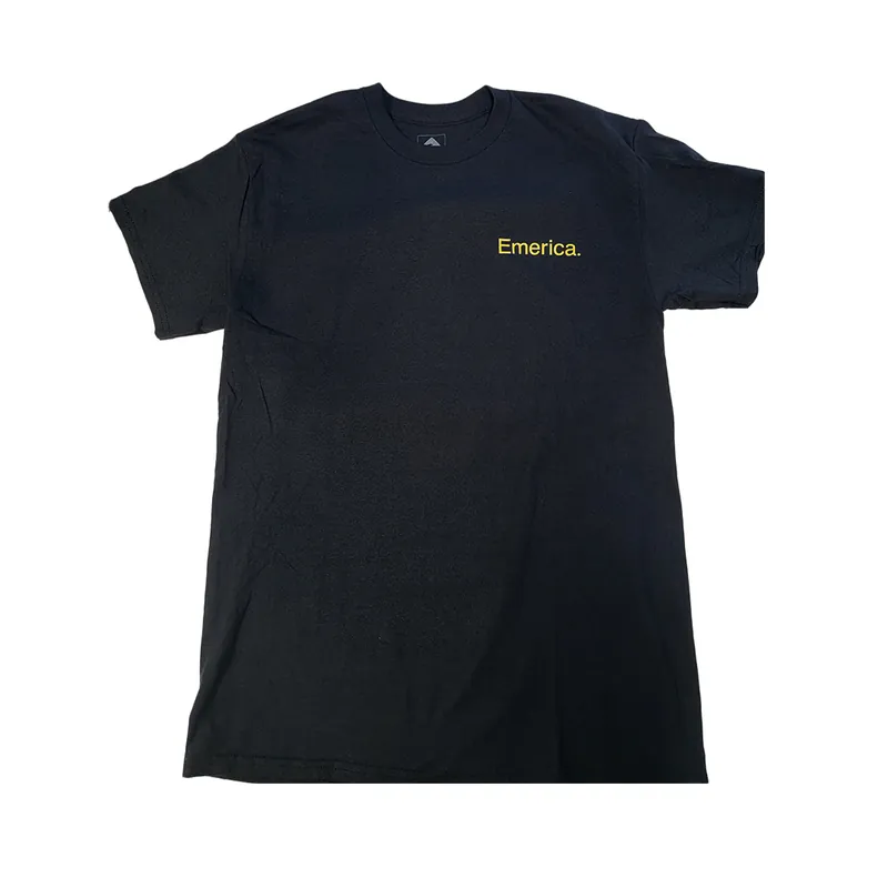 Emerica This Is Skateboarding Short Sleeve T-Shirt Black