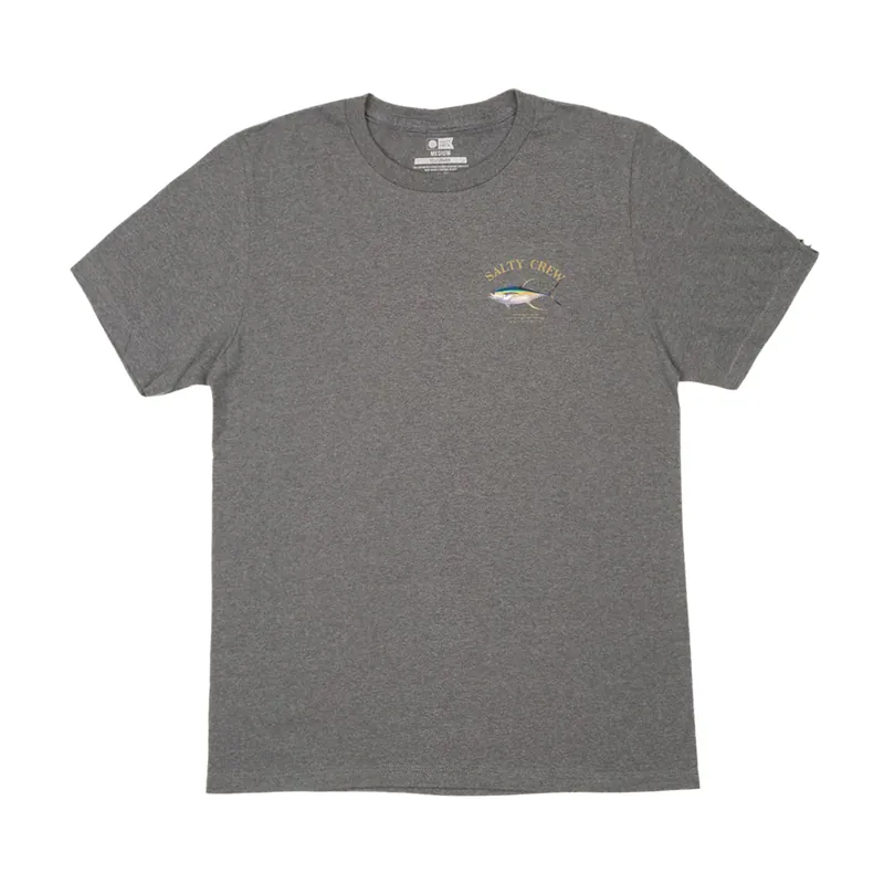 Salty Crew Ahi Mount Short Sleeve T-Shirt Grey Heather