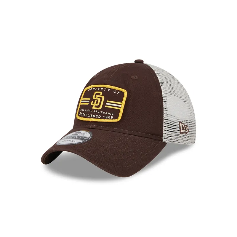 New Era 9Twenty San Diego Padres Property Snapback Hat Official Team Colors
