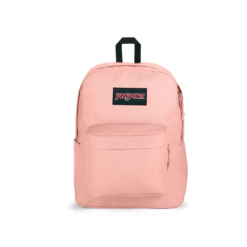 JanSport Superbreak Plus Back Pack Misty Rose