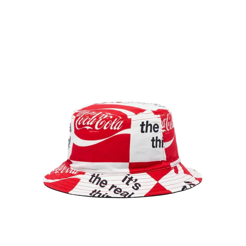 Brixton Coca-Cola Good Day Bucket Hat Coke Red Black