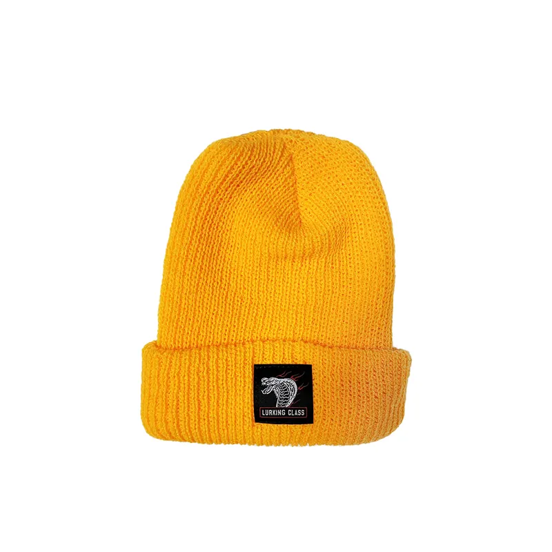 Sketchy Tank Cobra Fire Beanie Yellow - Lurking Class by Sketchy Tank