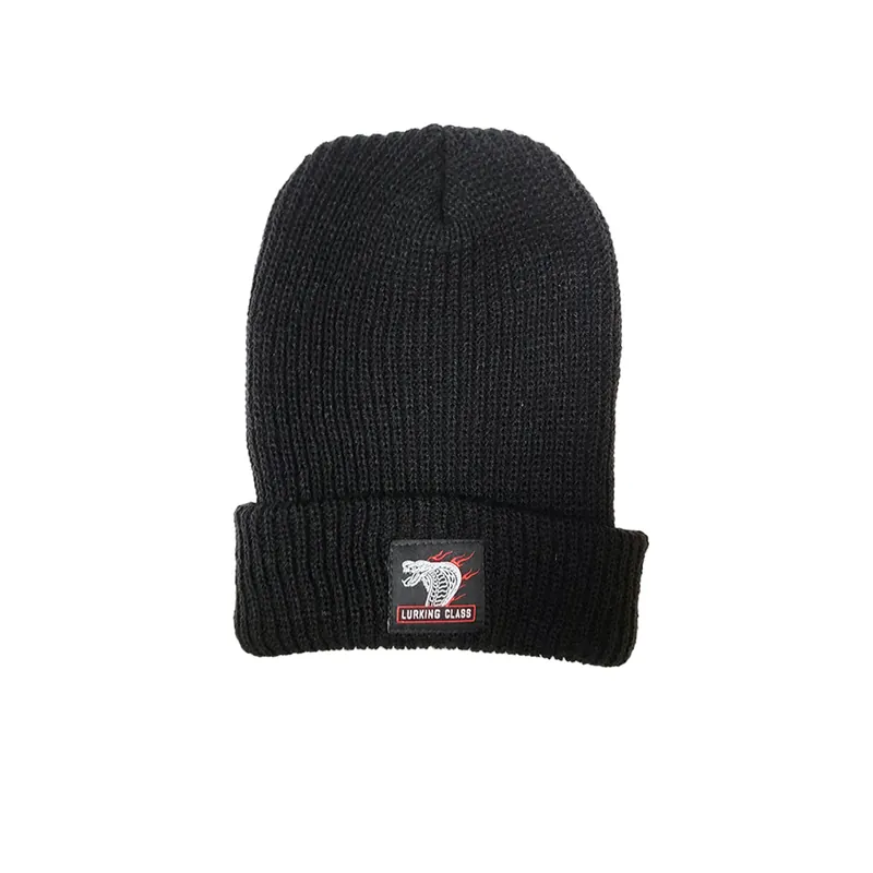 Sketchy Tank Cobra Fire Beanie Black - Lurking Class by Sketchy Tank