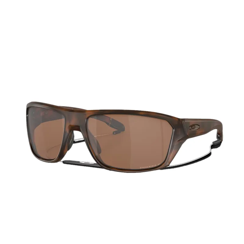 Oakley Split Shot Sunglasses Matte Tortoise Prizm Tungsten Polarized Lenses