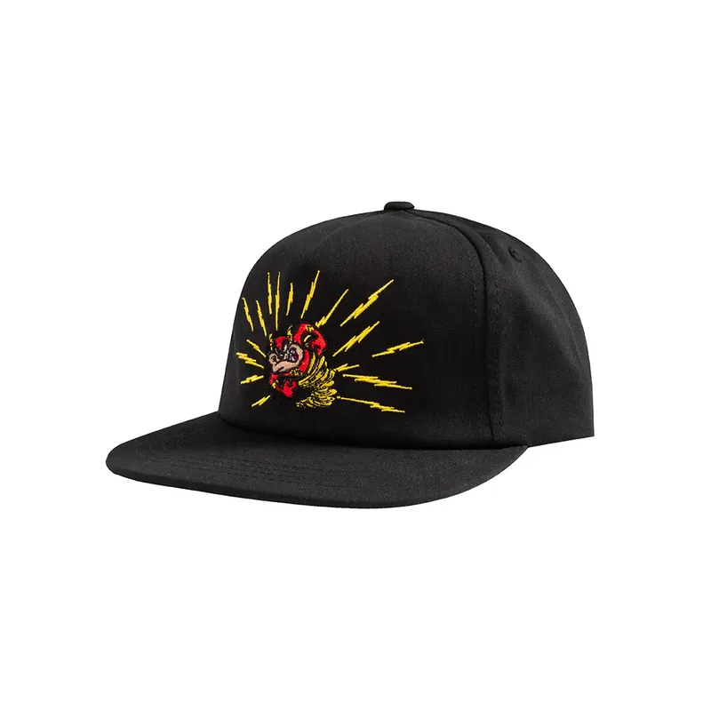 The Hundreds Flash Taz Snapback Hat Black