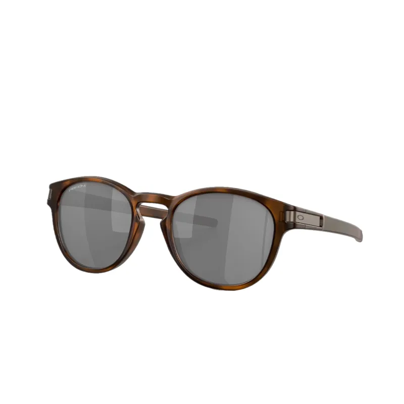 Oakley Latch Sunglasses Matte Brown Tortoise Prizm Black Lenses