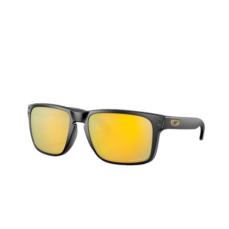 Oakley Holbrook XL Sunglasses Matte Black Prizm 24 K Lenses Polarized